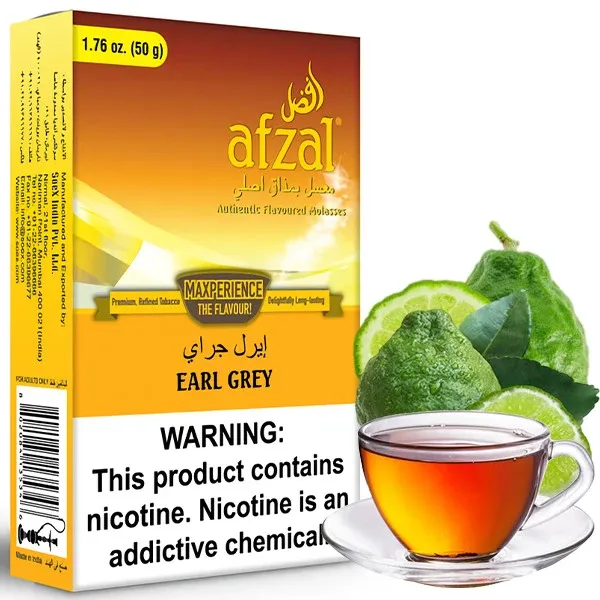 Afzal Hookah Tobacco - Earl Grey 50 gr