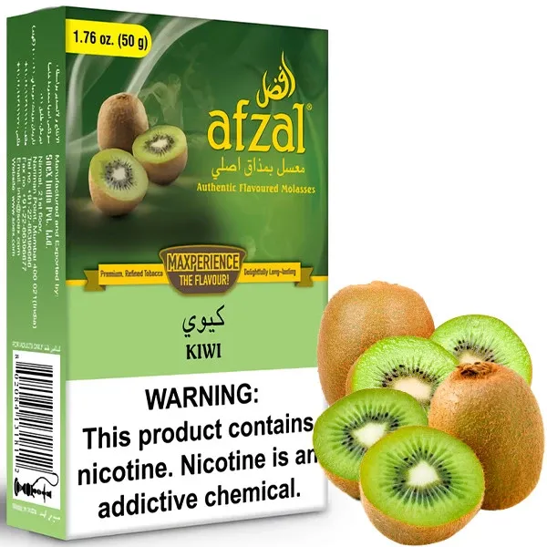 Afzal Hookah Tobacco - Kiwi 50 gr