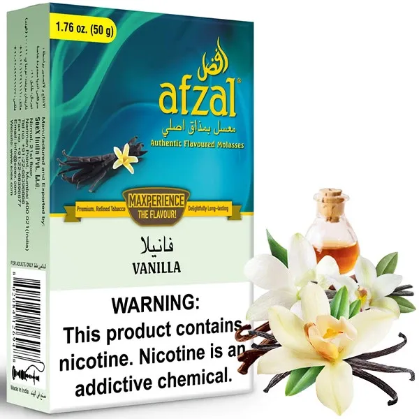 Afzal Hookah Tobacco - Vanilla 50 gr