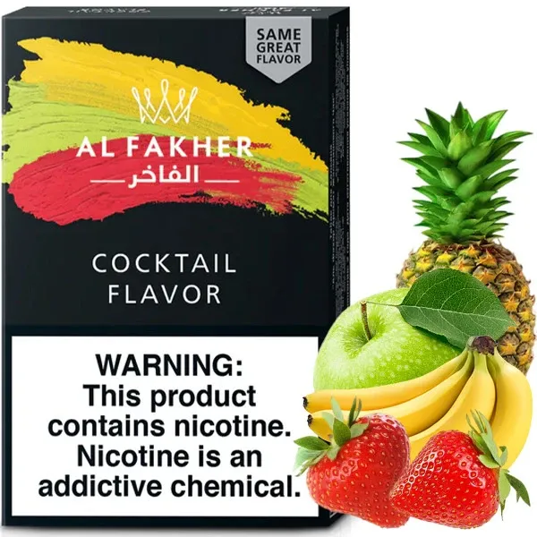 Al Fakher Hookah Tobacco - Cocktail 50 gr Al Fakher Hookah Tobacco - Cocktail 50 gr