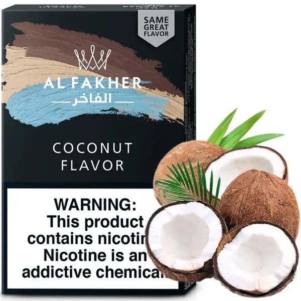 Al Fakher Hookah Tobacco - Coconut 50 gr