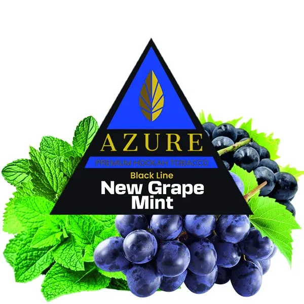 Azure Hookah Tobacco Black Line - New Grape Mint 100 gr Azure Hookah Tobacco Black Line - New Grape Mint 100 gr