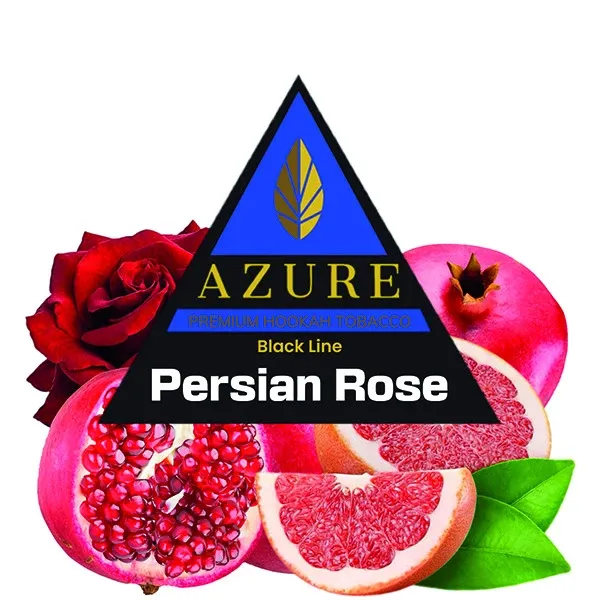 Azure Hookah Tobacco Black Line - Persian Rose (Grapefruit, Rose & Pomegranate) 100 gr