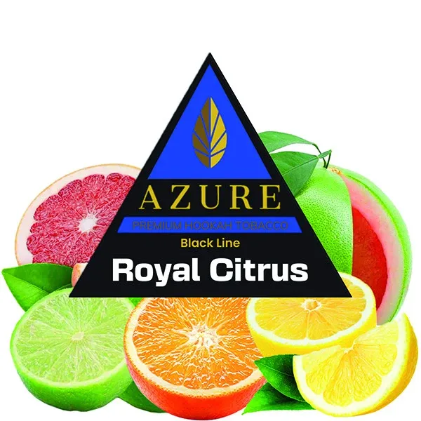 Azure Hookah Tobacco Black Line - Royal Citrus (Grapefruit, Lime, Lemon, Pomelo & Orange) 100 gr