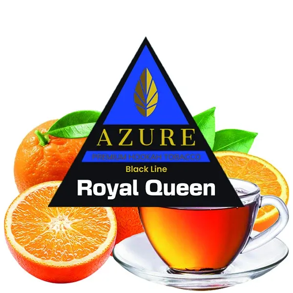 Azure Hookah Tobacco Black Line - Royal Queen (Orange & Tea) 100 gr