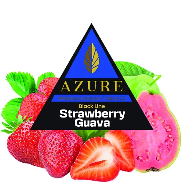 Azure Hookah Tobacco Black Line - Strawberry Guava 100 gr
