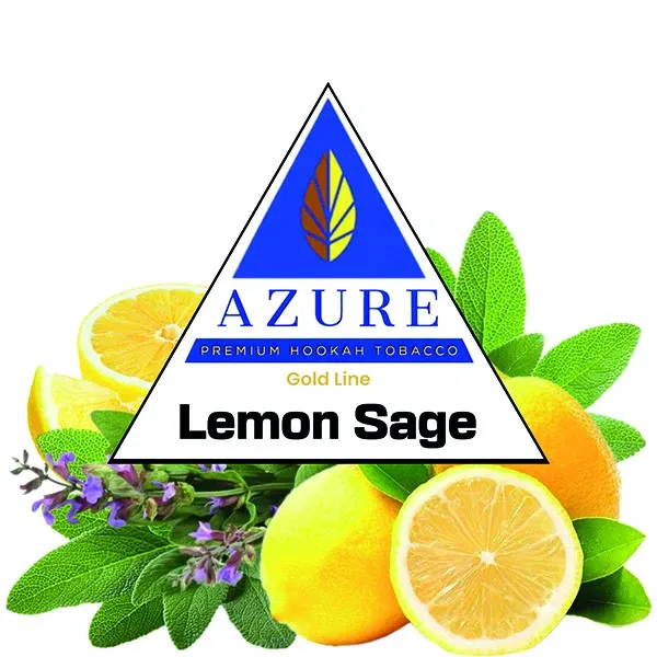 Azure Hookah Tobacco Gold Line - Lemon Sage 100 gr