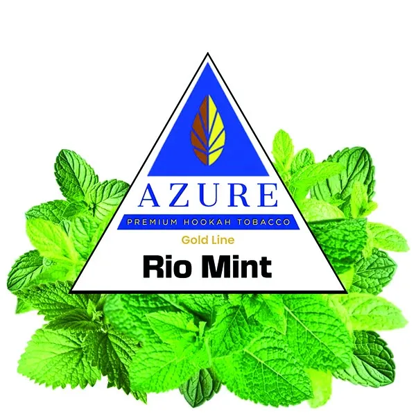 Azure Hookah Tobacco Gold Line - Rio Mint (Sweet Mint & Peppermint) 100 gr