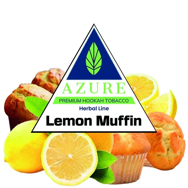 Azure Hookah Tobacco Herbal Line - Lemon Muffin 100 gr