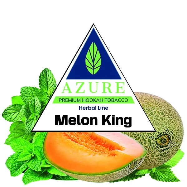 Azure Hookah Tobacco Herbal Line - Melon King (Melon & Mint) 100 gr
