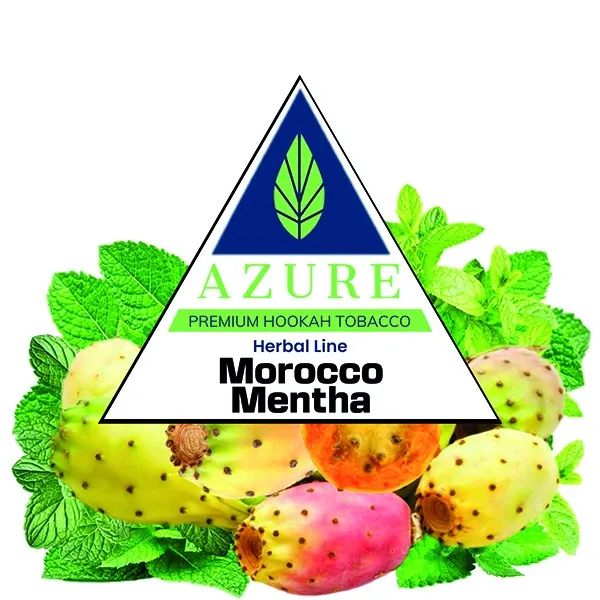 Azure Hookah Tobacco Herbal Line - Morocco Mentha (Cactus & Mint) 100 gr