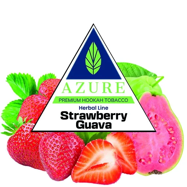 Azure Hookah Tobacco Herbal Line - Strawberry Guava 100 gr