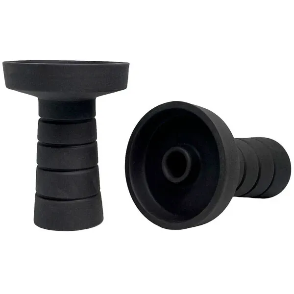 Clay Hookah Bowl Gusto - Harmony Phunnel (Black)