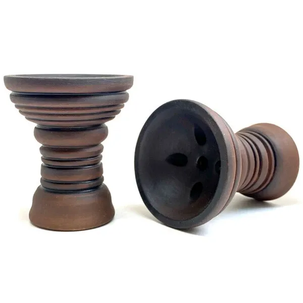 Clay Hookah Bowl Gusto - Turkish V 2.0 Milk Classic (Brown) Clay Hookah Bowl Gusto - Turkish V 2.0 Milk Classic (Brown)