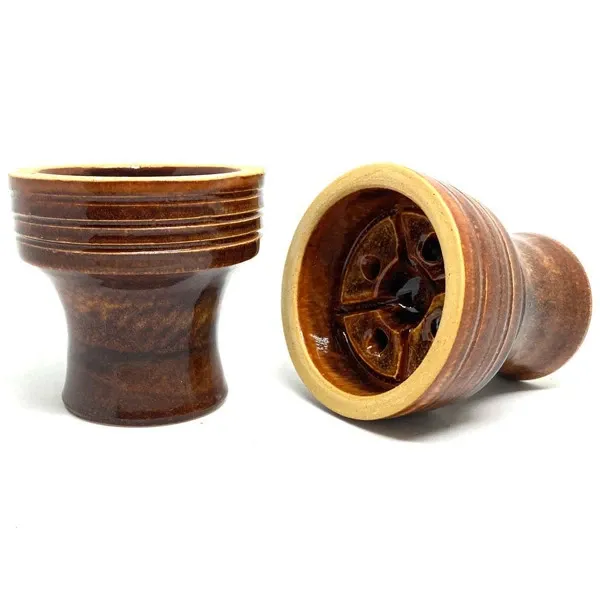 Clay Hookah Bowl Sweet Smoke - Unika Glaze (Desert)