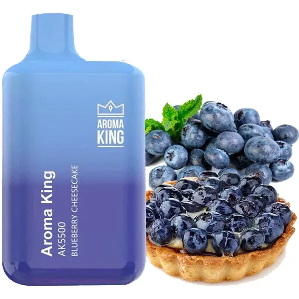 Disposable Pod Aroma King 5500 Puffs - Blueberry Cheesecake