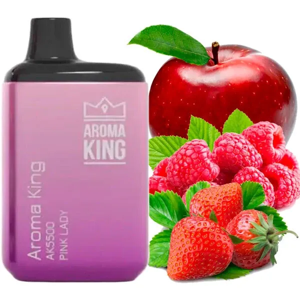 Disposable Pod Aroma King 5500 Puffs - Pink Lady Disposable Pod Aroma King 5500 Puffs - Pink Lady