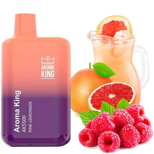 Disposable Pod Aroma King 5500 Puffs - Pink Lemonade