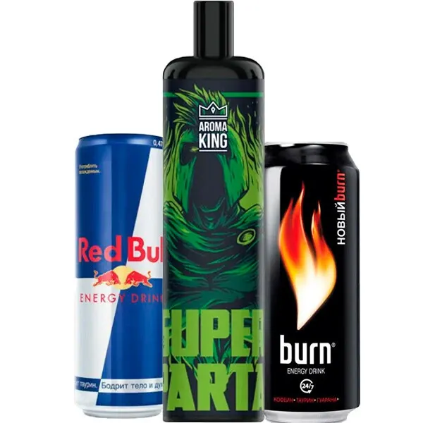 Disposable Pod Aroma King Dark Night 5000 Puffs - Energy Drink