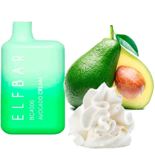 Disposable Pod Elf ​​Bar BC 4000 Puffs - Avocado Cream