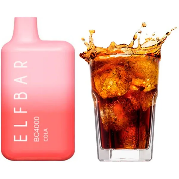 Disposable Pod Elf Bar BC 4000 Puffs - Cola Disposable Pod Elf Bar BC 4000 Puffs - Cola