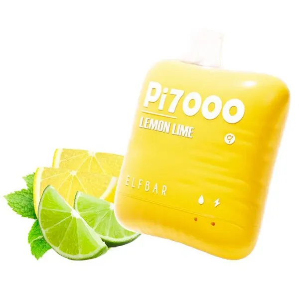 Disposable Pod Elf ​​Bar Pi 7000 Puffs - Lemon Lime