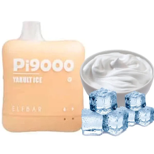 Disposable Pod Elf ​​Bar Pi 9000 Puffs - Yakult Ice