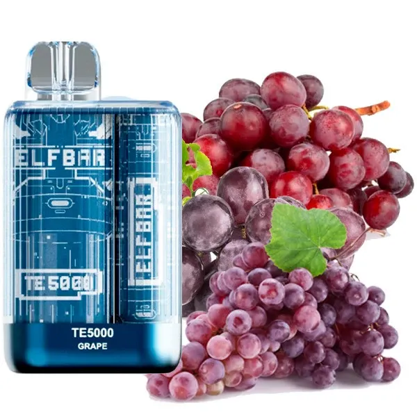 Disposable Pod Elf ​​Bar TE 5000 Puffs - Grape