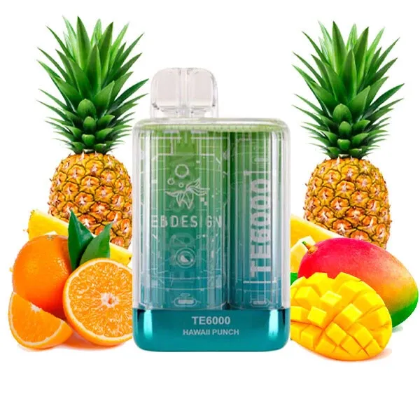 Disposable Pod Elf ​​Bar TE 6000 Puffs - Hawaii Punch