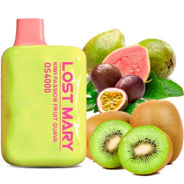 Disposable Pod Lost Mary OS 4000 Puffs - Kiwi Passion Fruit Guava