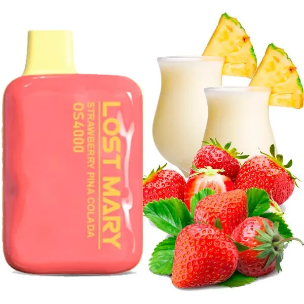 Disposable Pod Lost Mary OS 4000 Puffs - Strawberry Pina Colada