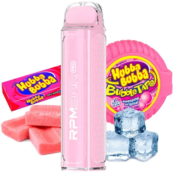 Disposable Pod RPM Bar Pro 5000 Puffs - Bubble Gum Ice
