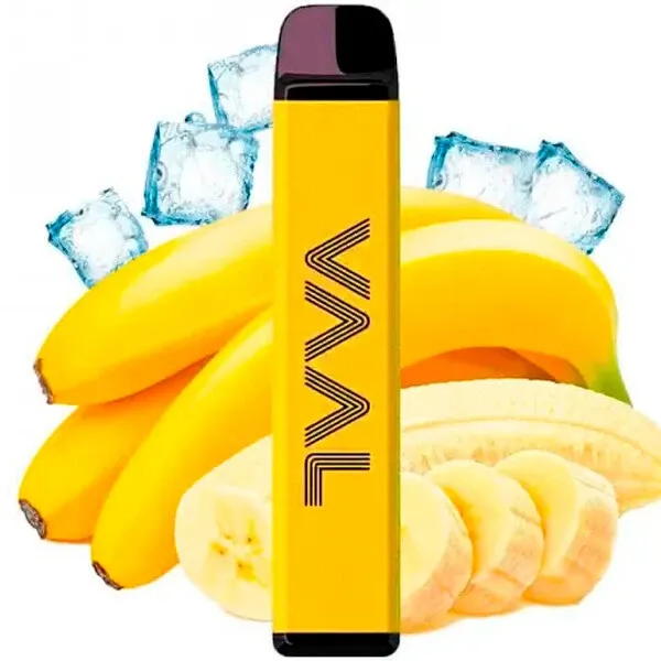 Disposable Pod VAAL 4000M Puffs - Banana Ice