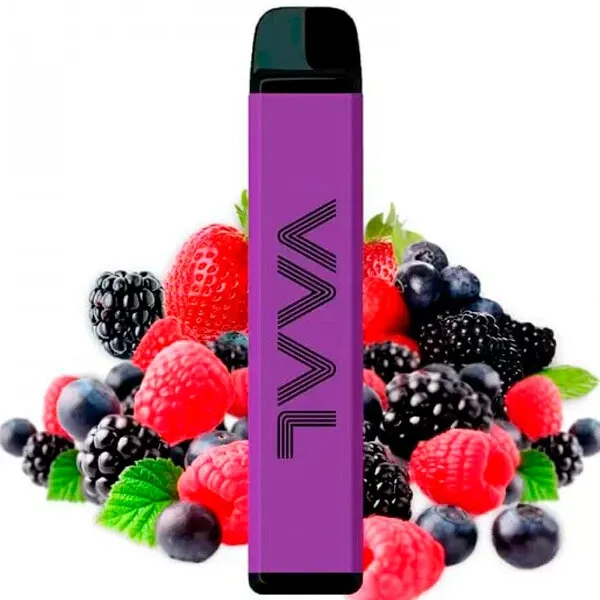 Disposable Pod VAAL 4000M Puffs - Mixed Berries
