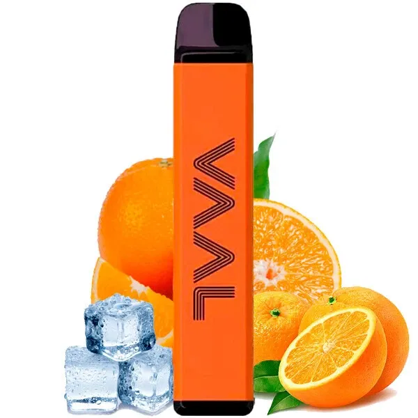 Disposable Pod VAAL 4000M Puffs - Orange Ice
