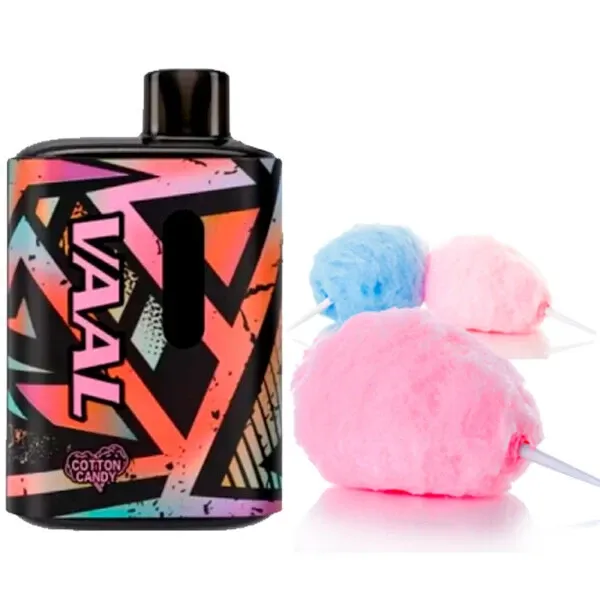 Disposable Pod VAAL E5000 Puffs - Cotton Candy