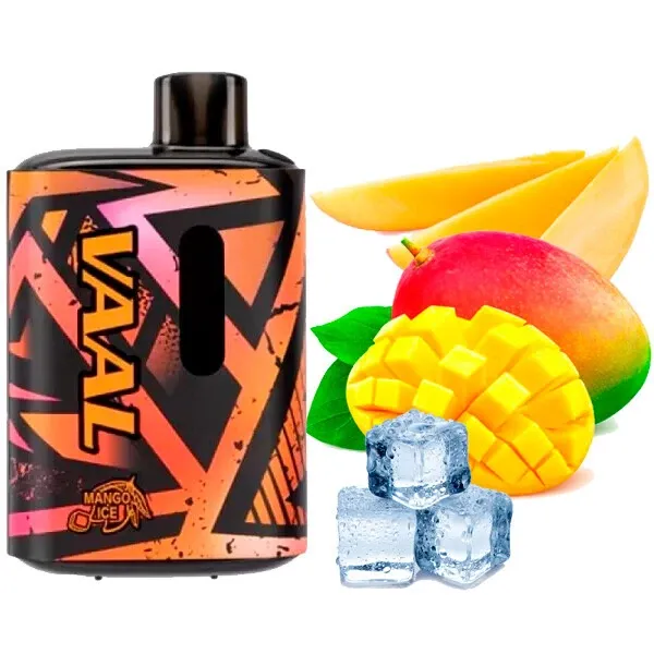 Disposable Pod VAAL E5000 Puffs - Mango Ice