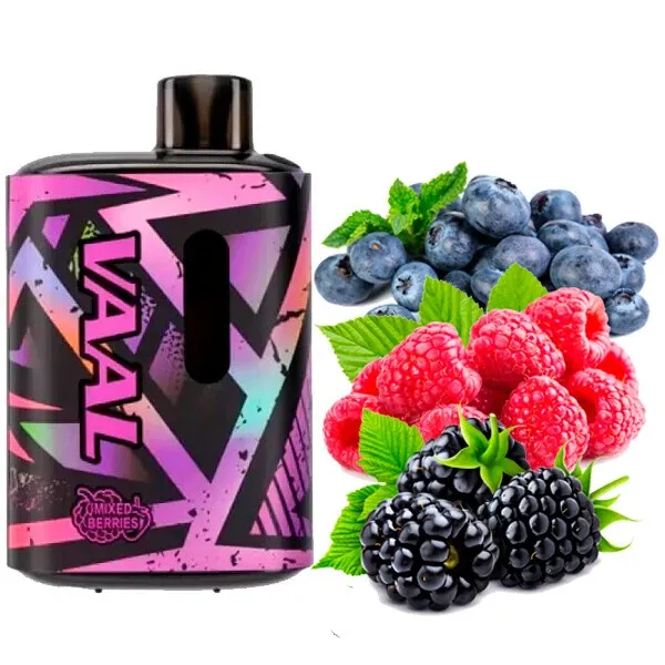 Disposable Pod VAAL E5000 Puffs - Mixed Berries