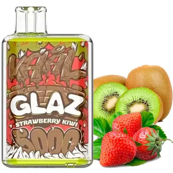 Disposable Pod VAAL Glaz 5000 Puffs - Strawberry Kiwi Disposable Pod VAAL Glaz 5000 Puffs - Strawberry Kiwi