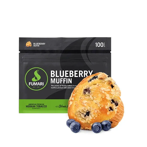 Fumari Hookah Tobacco - Blueberry Muffin 100 gr