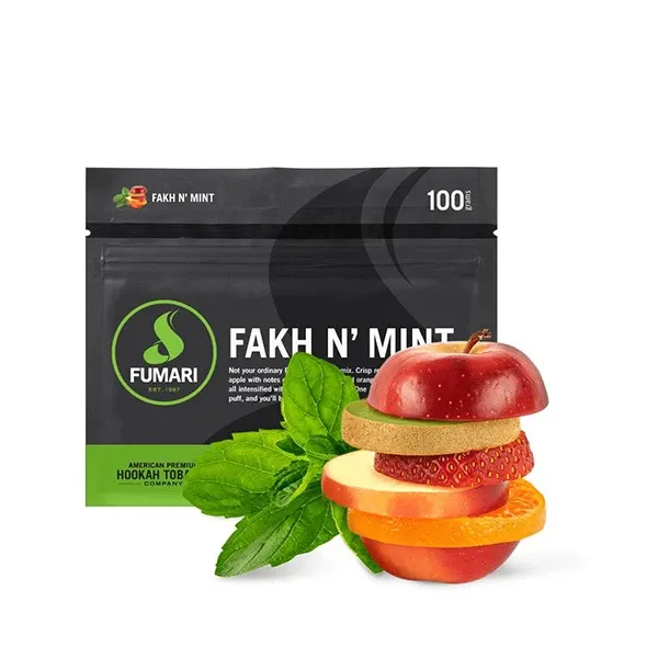 Fumari Hookah Tobacco - Fakh N`Mint 100 gr