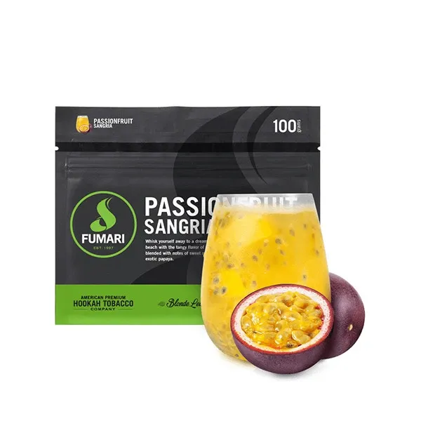 Fumari Hookah Tobacco - Passionfruit Sangria 100 gr Fumari Hookah Tobacco - Passionfruit Sangria 100 gr