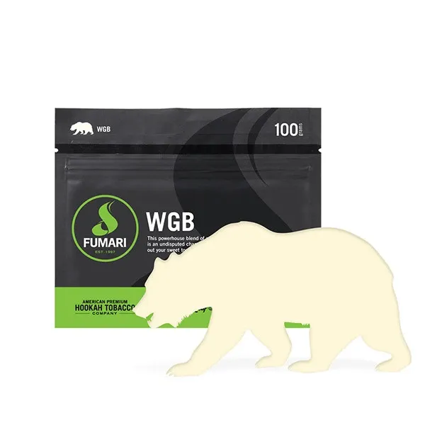 Fumari Hookah Tobacco - White Gummi Bear 100 gr