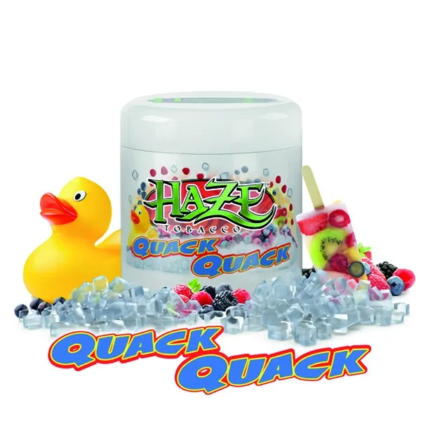Haze Hookah Tobacco - Quack Quack (Blackberry, Blueberry, Raspberry, Strawberry, Kiwi & Ice) 200 gr Haze Hookah Tobacco - Quack Quack (Blackberry, Blueberry, Raspberry, Strawberry, Kiwi & Ice) 200 gr