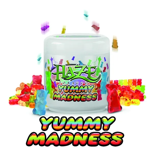 Haze Hookah Tobacco - Yummy Madness Gummies (Jelly Candies) 200 gr