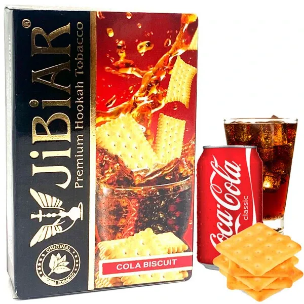 Jibiar Hookah Tobacco - Cola Biscuit 50 gr