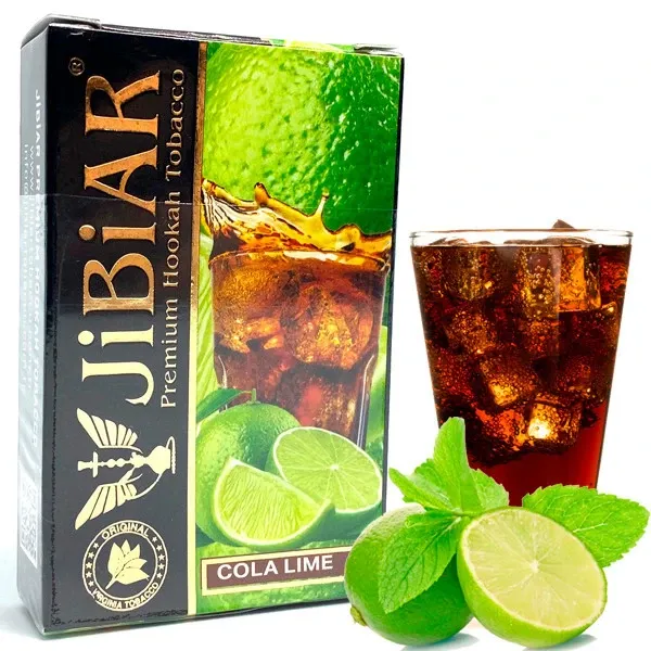 Jibiar Hookah Tobacco - Cola Lime 50 gr