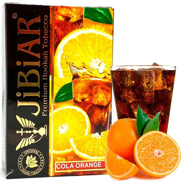 Jibiar Hookah Tobacco - Cola Orange 50 gr