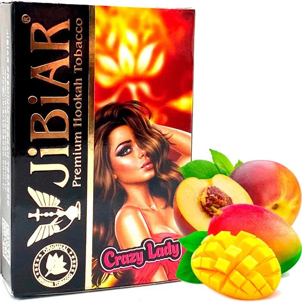 Jibiar Hookah Tobacco - Crazy Lady 50 gr