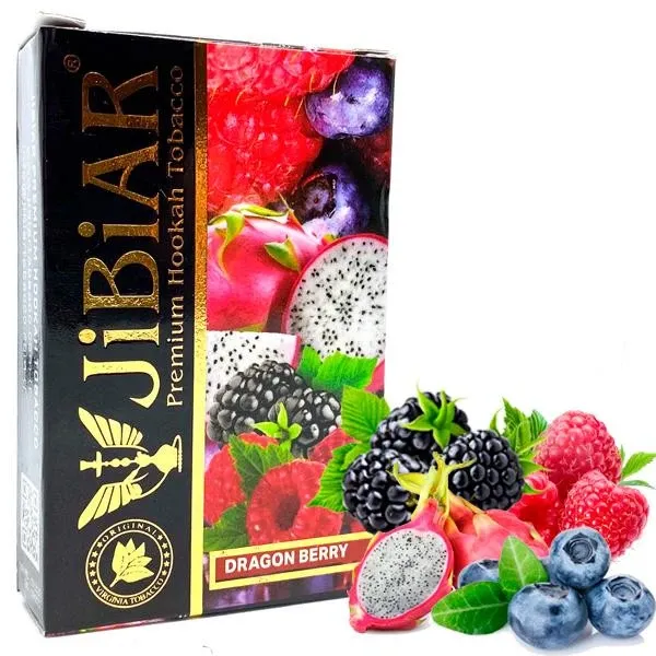 Jibiar Hookah Tobacco - Dragon Berry 50 gr